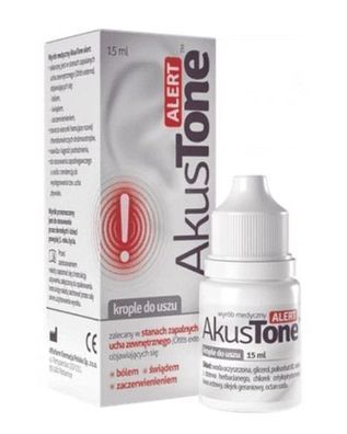 Akustone Alert: Ohrentropfen, 15 ml