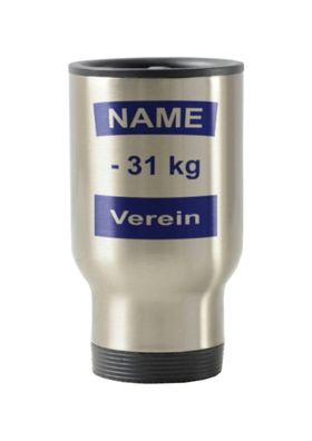 Thermo Becher To Go Motiv Judo Rückennummer