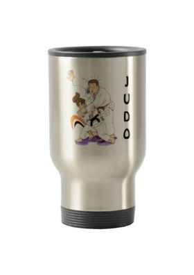 Thermo Becher To Go Motiv Judo Schulterwurf