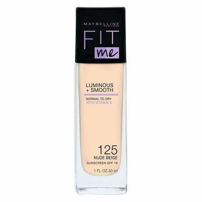 Maybelline Luminous & Smooth Foundation, 125 Nude Beige