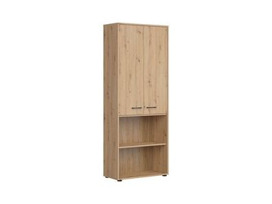 Highboard Space Office x 80 x 202,5 cm | Braun