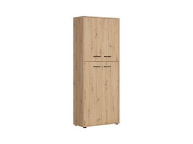 Highboard Space Office x 80 x 202,5 cm | Braun