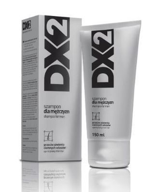 DX2 Dunkelhaariges Anti-Grau-Shampoo für Männer, 150 ml