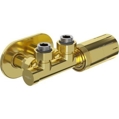 Mexen G05 Thermostat-Set Eckventil Gold, DN50