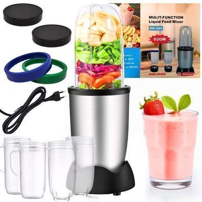 Standmixer Multifunktion Elektrischer Smoothie Maker Milchshaker Blender Retoo