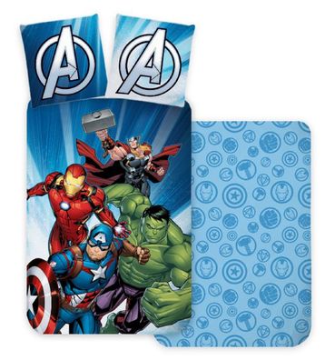 Kinderbettwäsche Avengers Baby Bettwäsche 100 x 135 cm