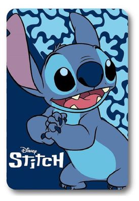 Lilo und Stitch Fleecedecke Kuscheldecke 100 x 140 cm