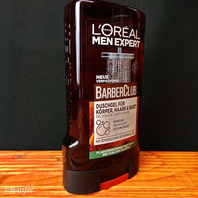 L´Oréal Men Expert Barber Club-Duschgel für Haare und Körper Art.-Nr. 43091