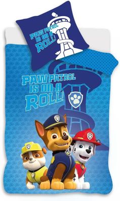 Paw Patrol Baby Bettwäsche 100 x 135 cm 100% Baumwolle