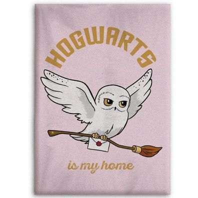 Harry Potter Hedwig Flauschdecke Kuscheldecke 110 x 150 cm