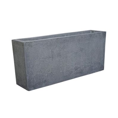 Pflanzpott - Premium Blumenkübel Tub 17x51x19 in Grau exkl. Versiegelung (Gr. Mittel)