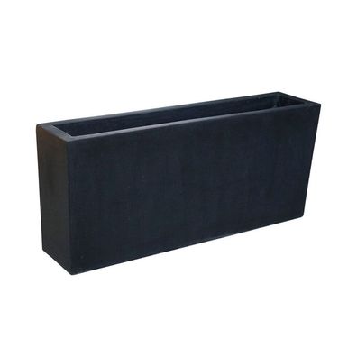 Pflanzpott - Premium Blumenkübel Tub 27x80x30 in Schwarz inkl. Versiegelung