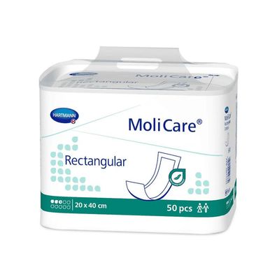 MoliCare Rectangular 3 Tropfen, 20x40 | Packung (50 Stück)