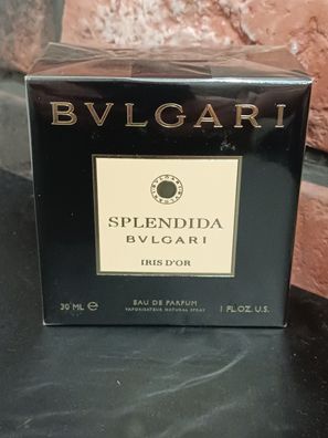 Bvlgari Splendida IRIS D´OR 30 ml EAU DE PARFUM NEU