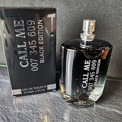 Eau de Toilette Call Me Black Edition, for Men, 100 ml, Art.-Nr. 43114