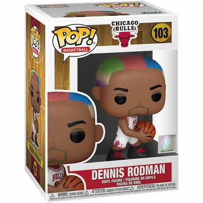 Funko POP NBA: Legenden - Dennis Rodman (Bulls Home)