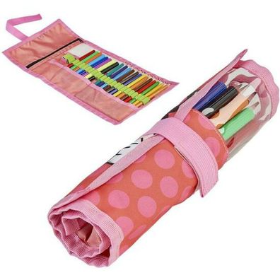 Federmäppchen mit Zubehör Minnie Mouse Rosa (22 pcs)