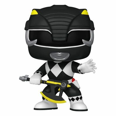 Power Rangers 30th POP! TV Vinyl Figur Black Ranger 9 cm