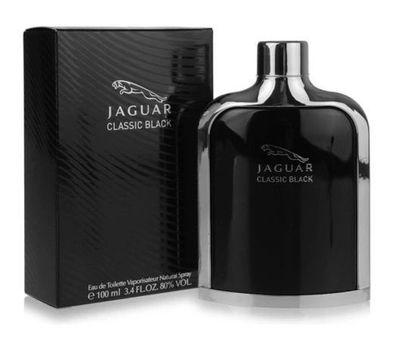 Jaguar Classic Black Eau de Toilette, 100 ml Herrenduft