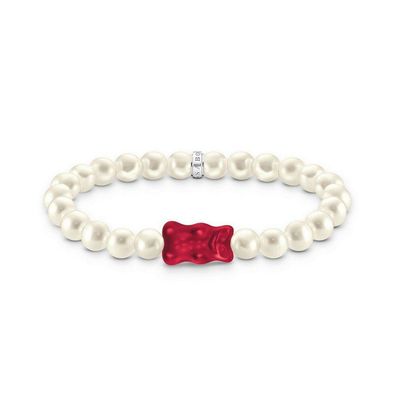 Thomas Sabo - A2154-017-10 - Armband - 925er Silber - Damen - Goldbär rot