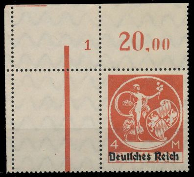 Deutsches REICH 1920 INFLA Nr 135I P OR IV postfrisch E X8199D6