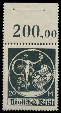 Deutsches REICH 1920 INFLA Nr 138I P OR VI postfrisch O X819B06