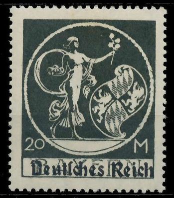 Deutsches REICH 1920 INFLA Nr 138I postfrisch X819B0E