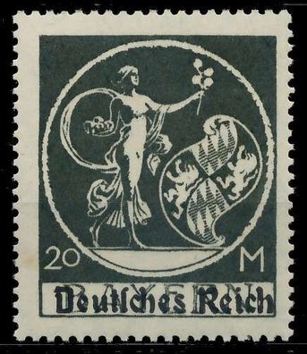 Deutsches REICH 1920 INFLA Nr 138I postfrisch X819B0A