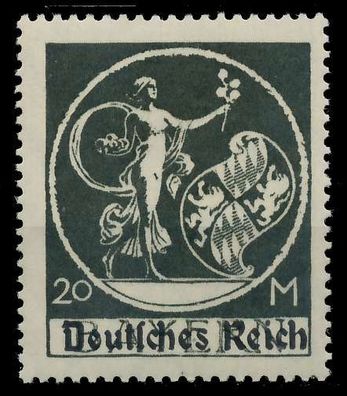 Deutsches REICH 1920 INFLA Nr 138I postfrisch X819B1A