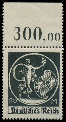 Deutsches REICH 1920 INFLA Nr 138I P OR VI postfrisch O X819B22