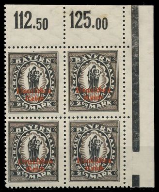 Deutsches REICH 1920 INFLA Nr 133I P OR II postfrisch V X820306