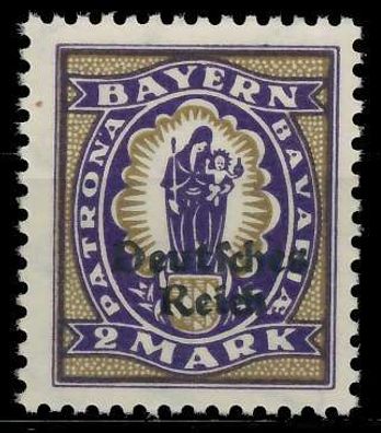 Deutsches REICH 1920 INFLA Nr 132 postfrisch X82037E