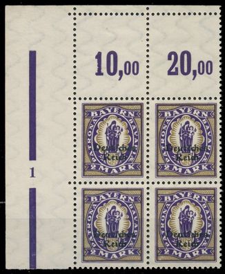 Deutsches REICH 1920 INFLA Nr 132 P OR I postfrisch VIE X820386