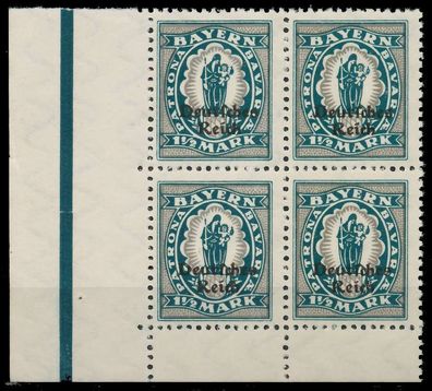 Deutsches REICH 1920 INFLA Nr 131 postfrisch Viererbloc X8203EA