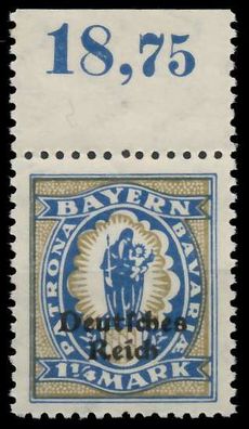 Deutsches REICH 1920 INFLA Nr 130 POR IV postfrisch ORA X82045A