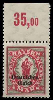 Deutsches REICH 1920 INFLA Nr 129 P OR I.1 postfrisch O X82048A