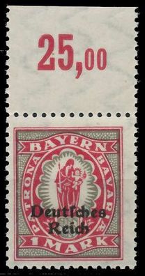 Deutsches REICH 1920 INFLA Nr 129 P OR I.1 postfrisch O X8204A2