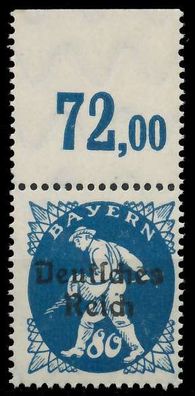 Deutsches REICH 1920 INFLA Nr 128 P OR III postfrisch O X8204FE