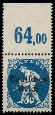 Deutsches REICH 1920 INFLA Nr 128 P OR III postfrisch O X820516