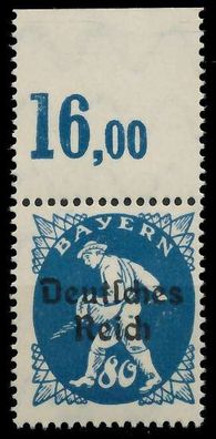 Deutsches REICH 1920 INFLA Nr 128 P OR III postfrisch O X82051E