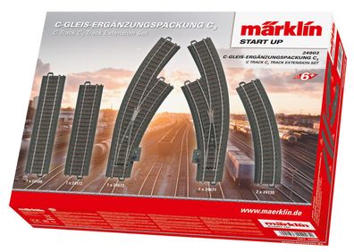 Maerklin 24903 C-Gleis Ergänzungspackung C3 Spur H0