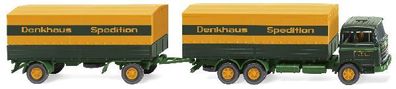 Wiking 045601 Pritschenhängerzug MB 2223 Sped. Denkhau 1:87