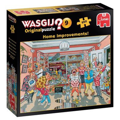 Jumbo Spiele 1119800170 Wasgij Original 9 Kleinere Umbauten! 950 Teile Puzzle