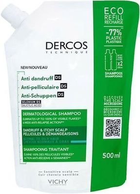 Vichy Dercos DS Anti-Schuppen-Shampoo, 500 ml