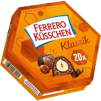 Ferrero Küsschen 1528 Ferrero Küsschen Klassik Pralinen 20 St