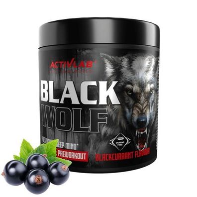 Activlab Black Wolf Pre Workout Booster Hardcore Pre-Workout Pump Pulver 300g