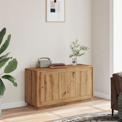 vidaXL Sideboard Artisan-Eiche 102x35x55 cm Holzwerkstoff