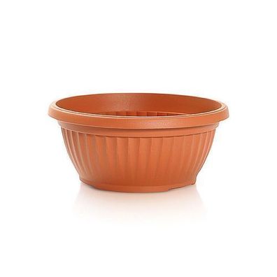 Terra Blumenschale 40 cm in Terracotta