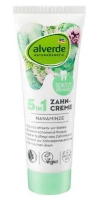 Alverde Bio-Minze Zahncreme, 75 ml