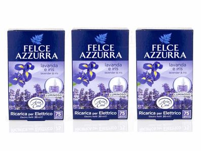 Paglieri Felce Azzurra Aria Casa refill Talco e Lavanda 3x 20ml